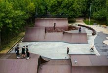 Фото - Площадку для скейтеров оборудовали в парке 60-летия Октября в Москве