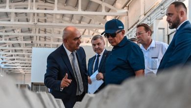 Фото - Президент Татарстана посетил новое производство стройматериалов