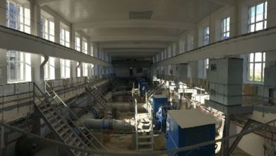 Фото - В Петербурге строители выполнили монтаж крана-балки в рамках реконструкции Приморской насосной станции