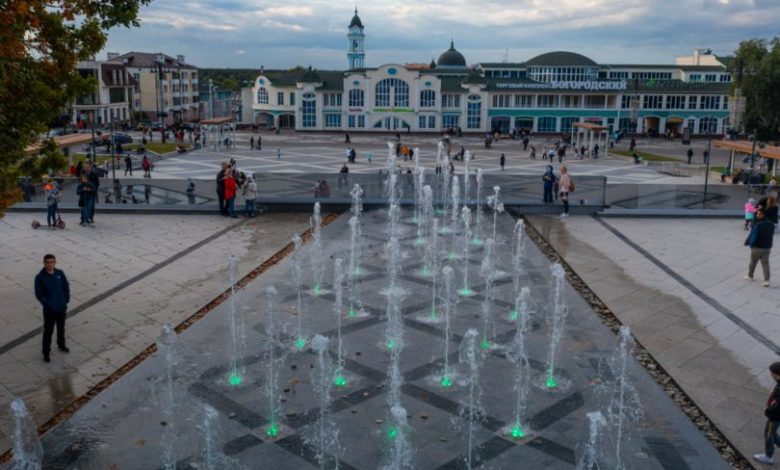 Фото - В Ногинске завершилась реконструкция фонтанной площади
