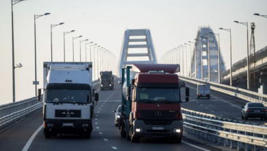 Фото - Хуснуллин заявил, что на Крымском мосту осуществляется досмотр 100% транспорта